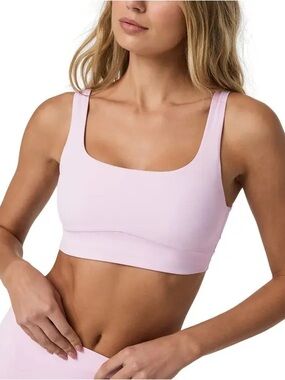 Vuori All The Form Bra | Orchid White